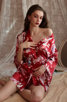 Plus Size Available, Cute Satin Kimonos, Lingerie Set, Wedding Gift