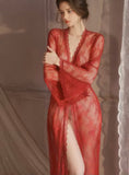 Sheer Nightgown, Lingerie Set, Slip, Loungewear, Pajama, Wedding Gift, Bridal Lingerie
