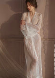 Sheer Nightgown, Lingerie Set, Slip, Loungewear, Pajama, Wedding Gift, Bridal Lingerie