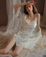 Velvet Nightgown, Sexy Lingerie, Velvet Robe