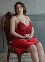 Plus Size Velvet Nightie, Plus Size Dress, Plus Size Velvet Lingerie Set, Plus Size Lingerie, Curvy Slip