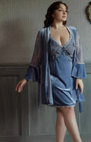 Plus Size Velvet Nightie, Plus Size Dress, Plus Size Velvet Lingerie Set, Plus Size Lingerie, Curvy Slip