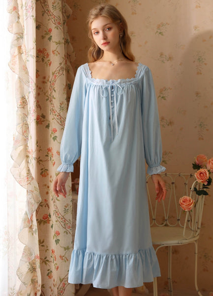 Cotton Nightgown, Lingerie Set, Loungewear, Pajama, Wedding Gift, Bridal Lingerie