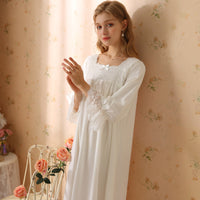 Cotton Nightgown, Lingerie Set, Loungewear, Pajama, Wedding Gift, Bridal Lingerie