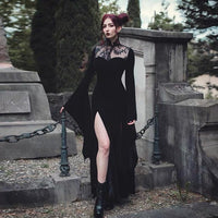 Halloween Dress, Halloween Lingerie, Outfit, Punk Rock Style, Velvet Dress, Uniform, Cosplay