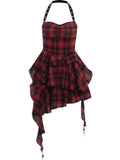 Halloween Dress, Halloween Lingerie, Outfit, Punk Rock Style, Plaid Dress, Lingerie, Uniform, Cosplay