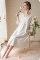 Cotton Nightgown, Lingerie Set, Slip, Loungewear, Pajama, Wedding Gift, Bridal Lingerie