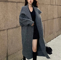 Oversized Long Cardigan, Long Knitted Sweater, Sweater, Autumn Coat, Autumn / Winter Jacket