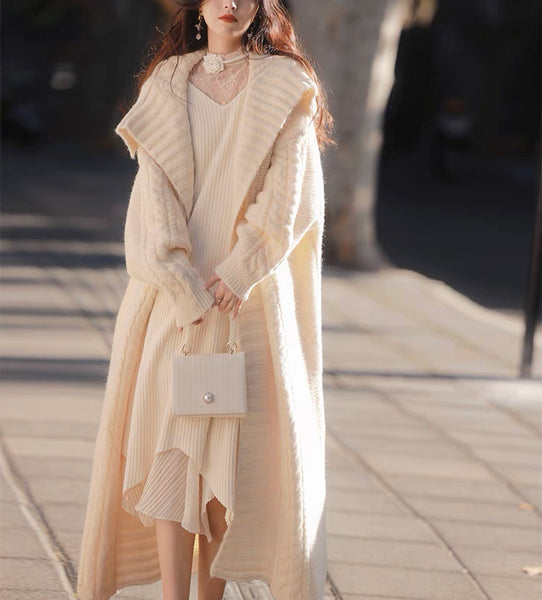 Oversized Long Cardigan, Long Knitted Sweater, Sweater, Autumn Coat, Autumn / Winter Jacket