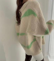 Oversized Sweet Cardigan, Knitted Sweater, Sweater, Autumn Coat, Autumn / Winter Jacket