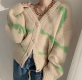 Oversized Sweet Cardigan, Knitted Sweater, Sweater, Autumn Coat, Autumn / Winter Jacket