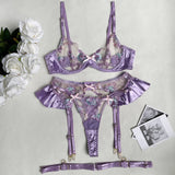 Sheer Cup Lingerie Set