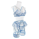 Floral Sheer Cup Lingerie Set