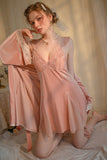 Elegant Velvet Lingerie Set, Velvet Pajama, Exquisite Robe, Dreaming Lingerie, Nightwear