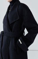 Long double-sided wool coat women's cashmere coat high-end autumn coat