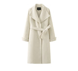 Long double-sided wool coat women's cashmere coat high-end autumn coat