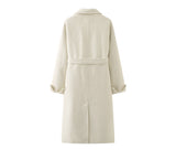 Long double-sided wool coat women's cashmere coat high-end autumn coat