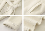 Long double-sided wool coat women's cashmere coat high-end autumn coat