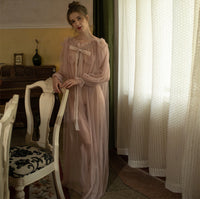 Goddess Lace Sheer Nightgown, Plus Sizes Available