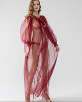 Goddess Lace Sheer Nightgown, Plus Sizes Available