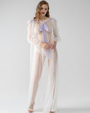 Goddess Lace Sheer Nightgown, Plus Sizes Available