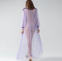 Goddess Lace Sheer Nightgown, Plus Sizes Available
