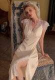 Princess Satin Lace Nightgown