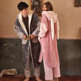 Couple Pajamas, Autumn and Winter Coral Fleece Pajamas