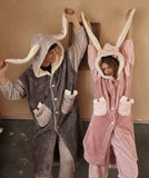 Couple Pajamas, Autumn and Winter Coral Fleece Pajamas