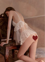 Two - Piece Lace Lingerie Set