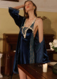 Vintage Velvet Nightgown, Sexy Lingerie, Velvet Lingerie