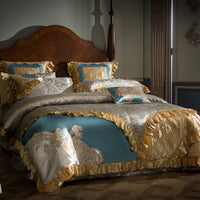 Satin Cotton 4-pc Bedding Set