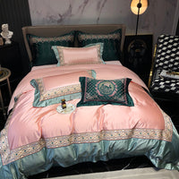 Satin cotton luxury 4-pc bedding set