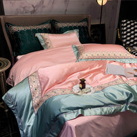 Satin cotton luxury 4-pc bedding set