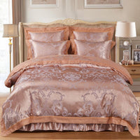 Satin cotton luxury 4-pc bedding set