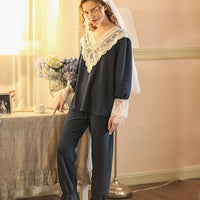 Vintage Lace Pajama Set