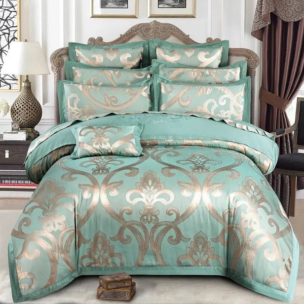 Satin cotton luxury 4-pc bedding set