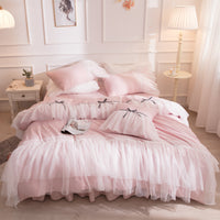 Lace 4-pc bedding set