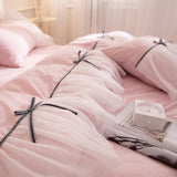 Lace 4-pc bedding set