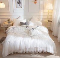 Lace 4-pc bedding set