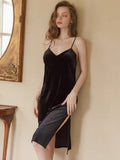 Queen Velvet Long Nightgown