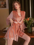 Velvet Nightgown, Sexy Lingerie, Velvet Robe