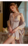 Boudoir Lingerie, Satin Nightgown, Sexy Lingerie, Satin Lingerie