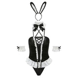 5 in 1 Sexy Vintage Bunny Maid Set