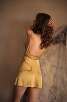 Luxury Satin Nightgown Set, Sexy Lingerie, Satin Lingerie