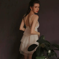 Innocent Pleasure Vintage Chiffon Nightgown