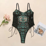 Lace Floral Embroidery Lingerie