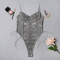 Lace Floral Embroidery Lingerie