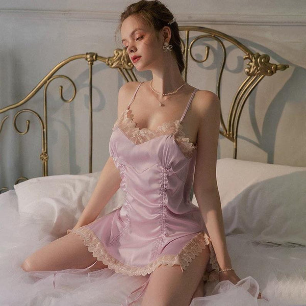 Princess Satin Nightgown, Sexy Lingerie, Satin Lingerie SammisFantasy Princess Satin Nightgown, Sexy Lingerie, Satin Lingerie SammisFantasy