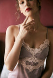 Little Chamomile Elegant Lace Nightgown, Exquisite Lingerie Dress